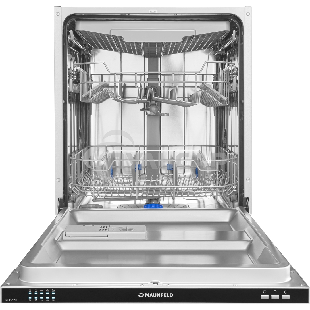 Встраиваемая посудомоечная машина Maunfeld MLP-123I, черный, 59.8 см, 14 компл., 49 дБ, класс A++