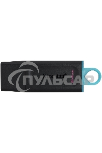 Флешка USB Kingston 64 Gb USB 3.2 Gen 1 DataTraveler Exodia черный/бирюзовый