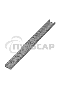 Скобы 21GA для пнев. степл., 6мм, шир. - 0,95мм, тол. - 0,6мм, шир. скобы - 12,8мм, 5000шт Denzel