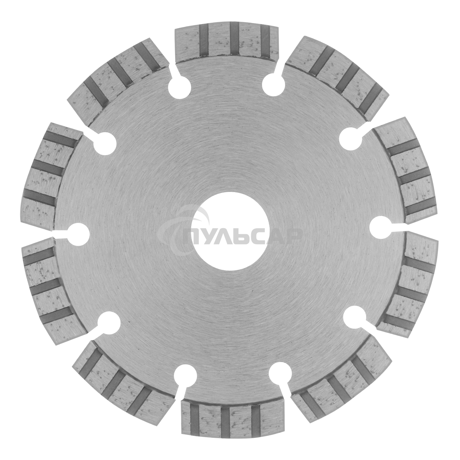 Диск алмазный ф125х22,2мм, лазерная приварка турбо-сегментов, сухое резание Gross