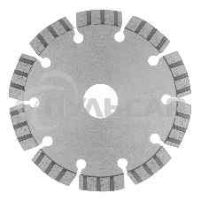 Диск алмазный ф125х22,2мм, лазерная приварка турбо-сегментов, сухое резание Gross