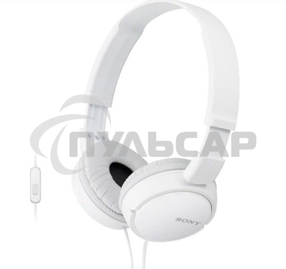 Наушники Sony MDR-ZX110APW белый