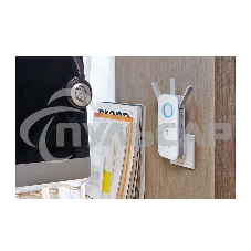 Повторитель беспроводного сигнала TP-Link SOHO RE450 10/100/1000BASE-TX/Wi-Fi белый поставляется без кабеля RJ-45