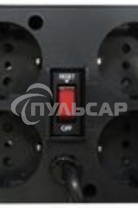 Стабилизатор напряжения Powercom TCA-1200 600Вт 1200ВА черный