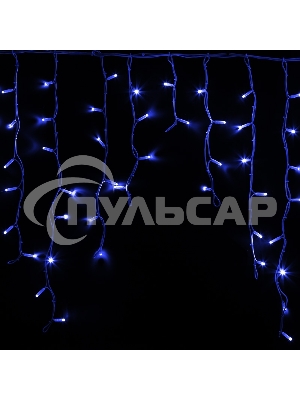 Гирлянда Neon-night Айсикл (бахрома) светодиодный, 5,6 х 0,9 м, белый провод 