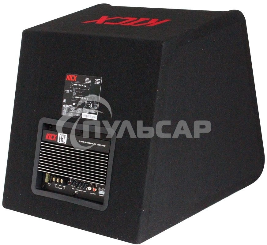 Сабвуфер автомобильный Kicx GT305BPA 350Вт активный (30см/12