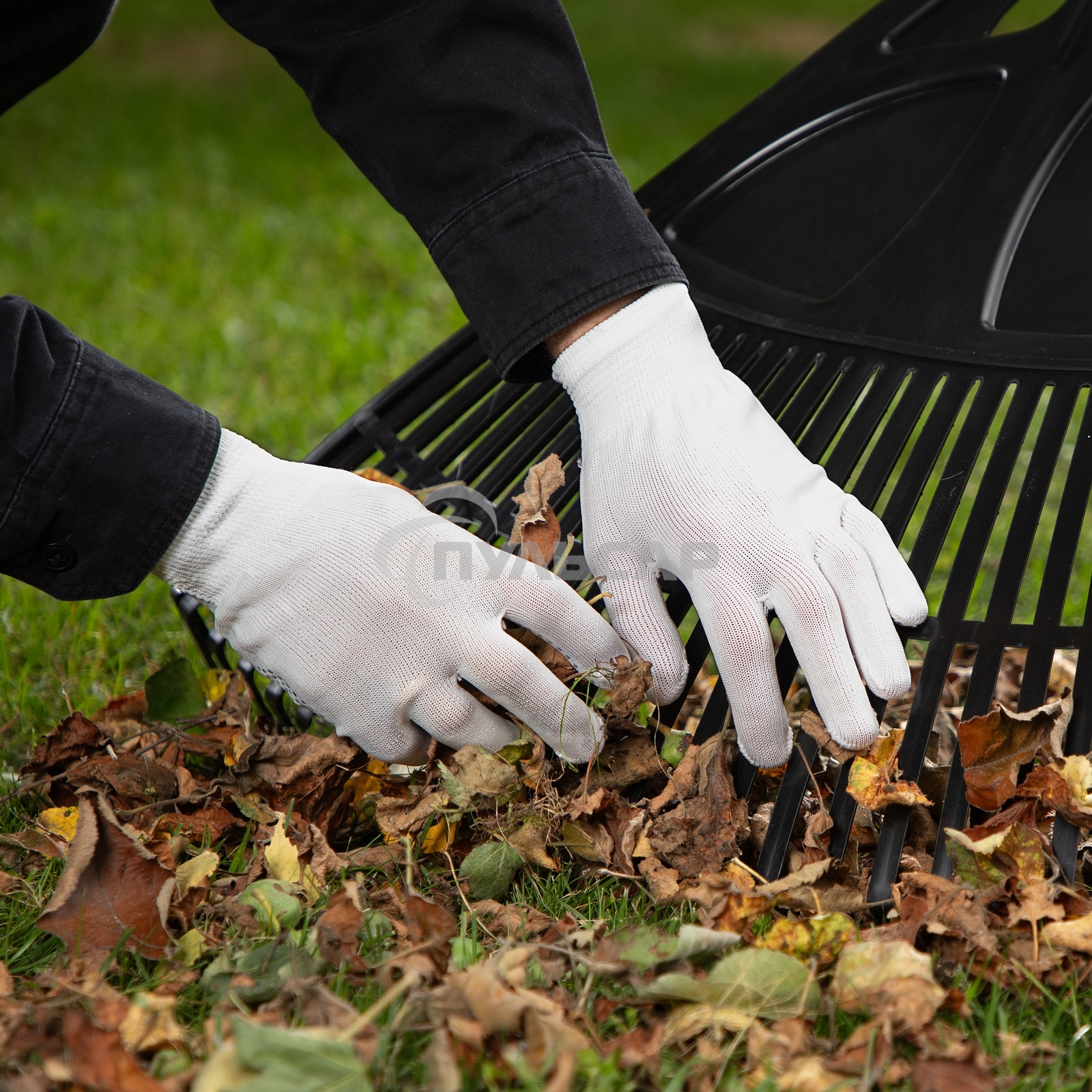Перчатки в наборе, 4 пары, цвета в ассортименте, ПВХ точка, L, Россия Palisad