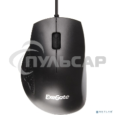 Мышь проводная ExeGate Professional Standard SH-9028 черный, 1000 dpi, USB, кнопки - 3