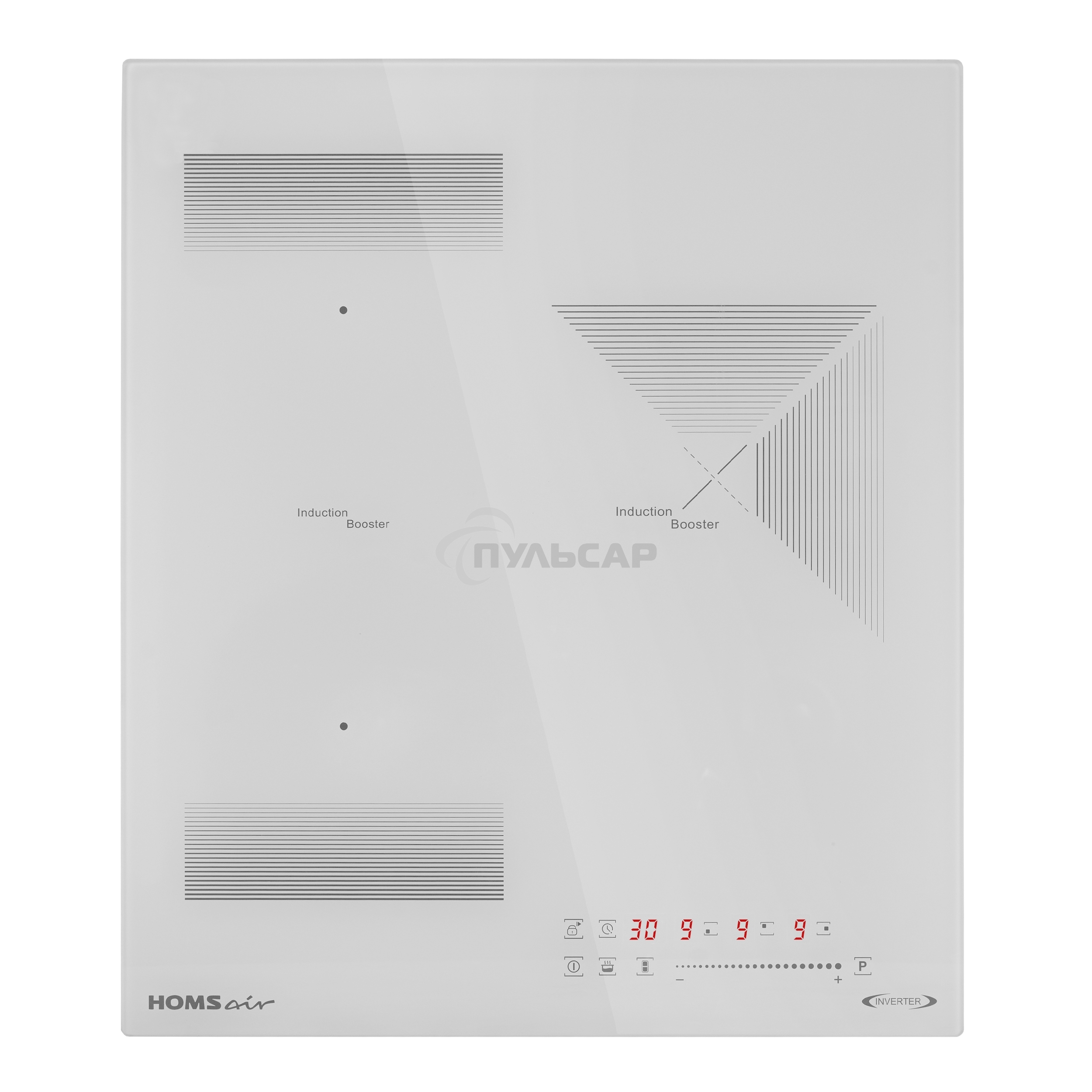 Индукционная варочная панель HOMSair HIC43BWH Inverter