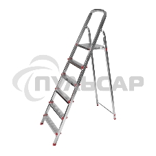 Стремянка металлическая 6 ступенек, усиленный профиль Rexant 12-5056