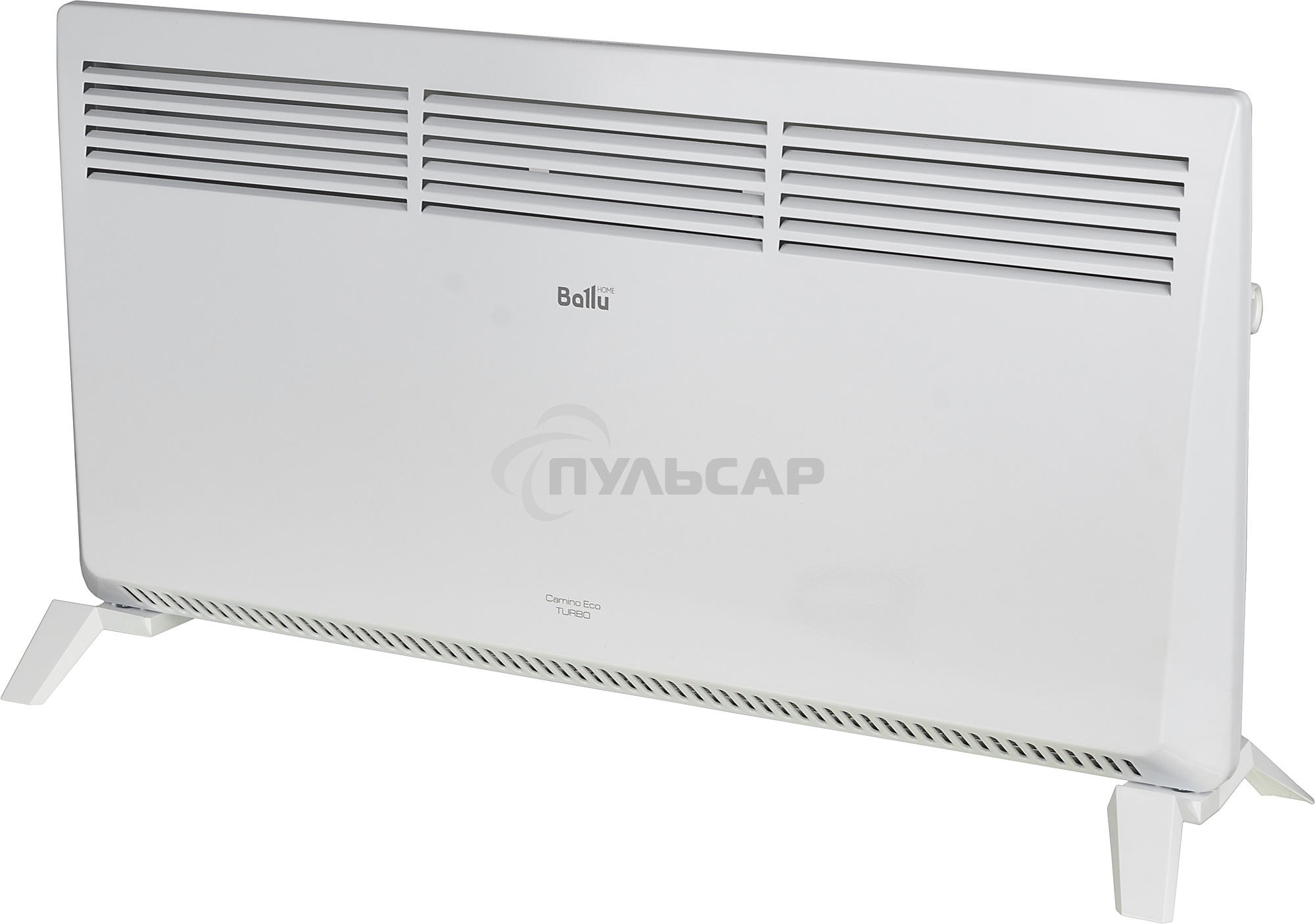 Конвектор Ballu Camino Eco Turbo BEC/EMT-2500 белый, 2500 Вт, 30 м2, термостат
