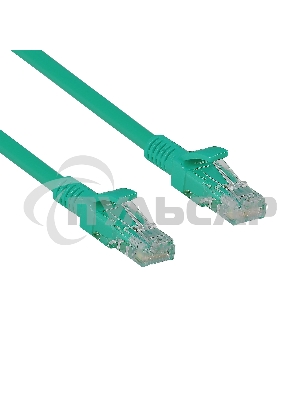 Патч-корд LSZH ExeGate EX286373RUS UTP-RJ45-RJ45-5e-0,3M-LSZH-GN, UTP, cat.5e, 0.3м, зеленый