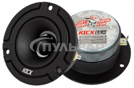 Колонки автомобильные Kicx LL 28 (без решетки) 90Вт 4Ом 2.5см (1дюйм) (ком.:2кол.) твитер