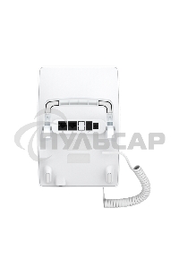 Гостиничный IP телефон Fanvil белый, 2 порта 10/100 Мбит, PoE, сменные панели логотипов, без дисплея,без б/п