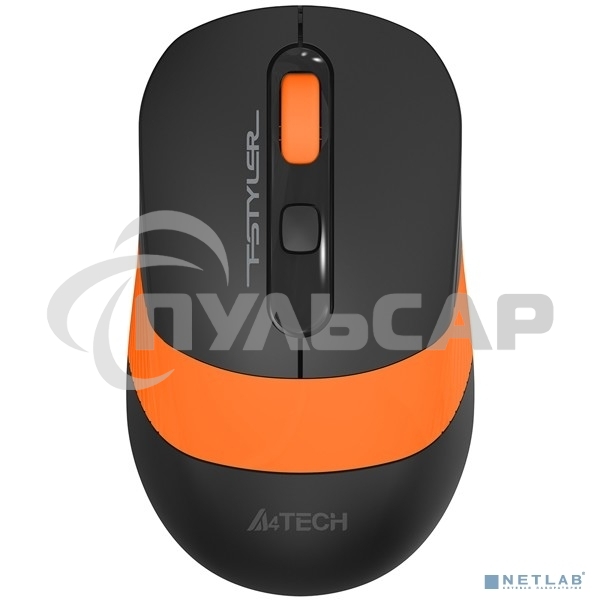 Комплект клавиатура + мышь A4Tech Fstyler FG1010 клав:черный/оранжевый мышь:черный/оранжевый USB беспроводная Multimedia