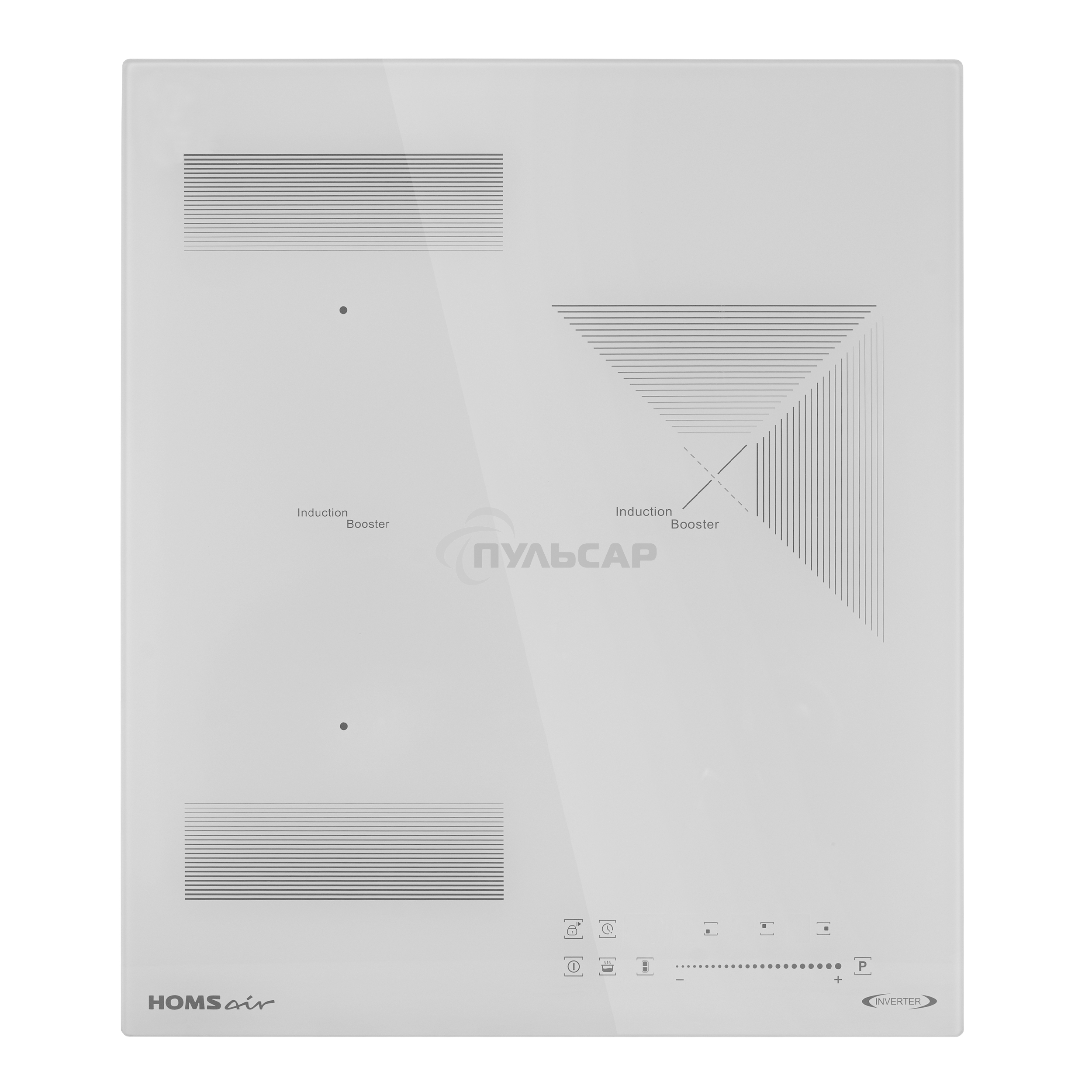 Индукционная варочная панель HOMSair HIC43BWH Inverter