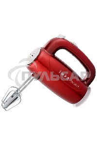 Миксер Energy EN-295R, 5 скоростей, 300 Вт, красный (152486)