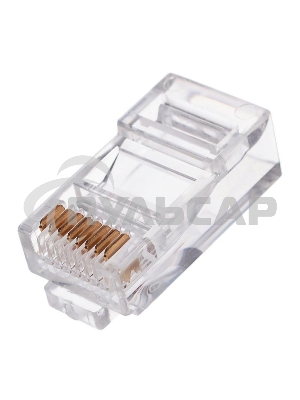 Коннектор Gembird коннектор RJ45 8P8C (100 шт. в уп) без вставки