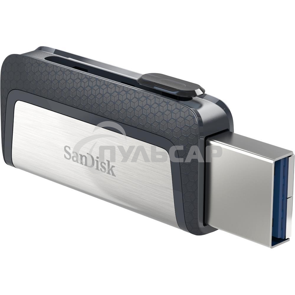 Флешка USB Sandisk 32 Gb Ultra Dual SDDDC2-032G-G46 USB 3.0 серый/узор