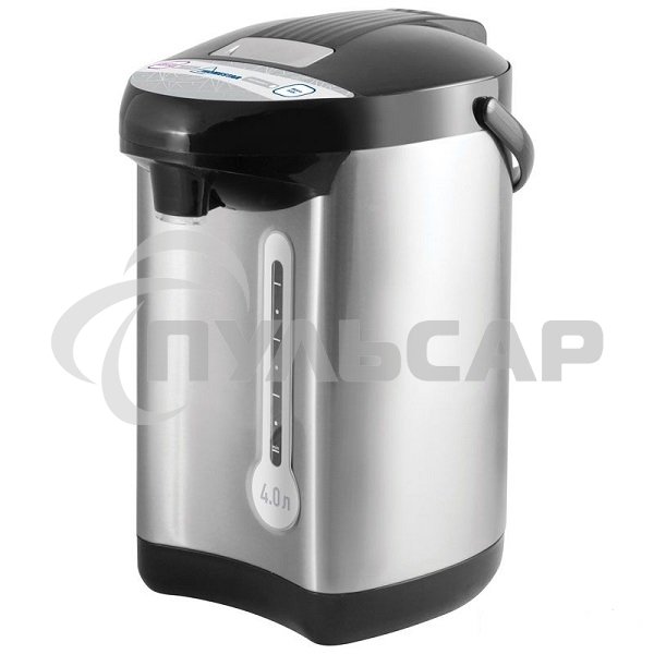 Термопот HOMESTAR HS-5003 (004151) Мощность: 750 Вт Объем: 4 л Мощность в режиме поддержания температуры: 35 Вт 2 способа подачи воды: автоматическая (нажатием кнопки, нажатием чашкой) Функция поддержания температуры Функция повторного кипячения Быстрое к