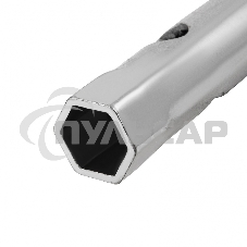 Ключ-трубка Matrix торцевой 17 x 19 мм, оцинкованный 13718