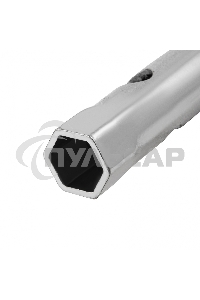 Ключ-трубка Matrix торцевой 17 x 19 мм, оцинкованный 13718