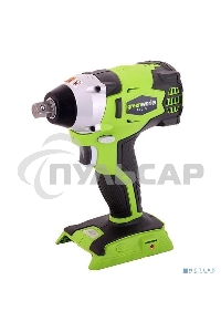 Гайковерт ударный аккумуляторный GreenWorks GD24IW400 24В, без АКБ и ЗУ (3802907)