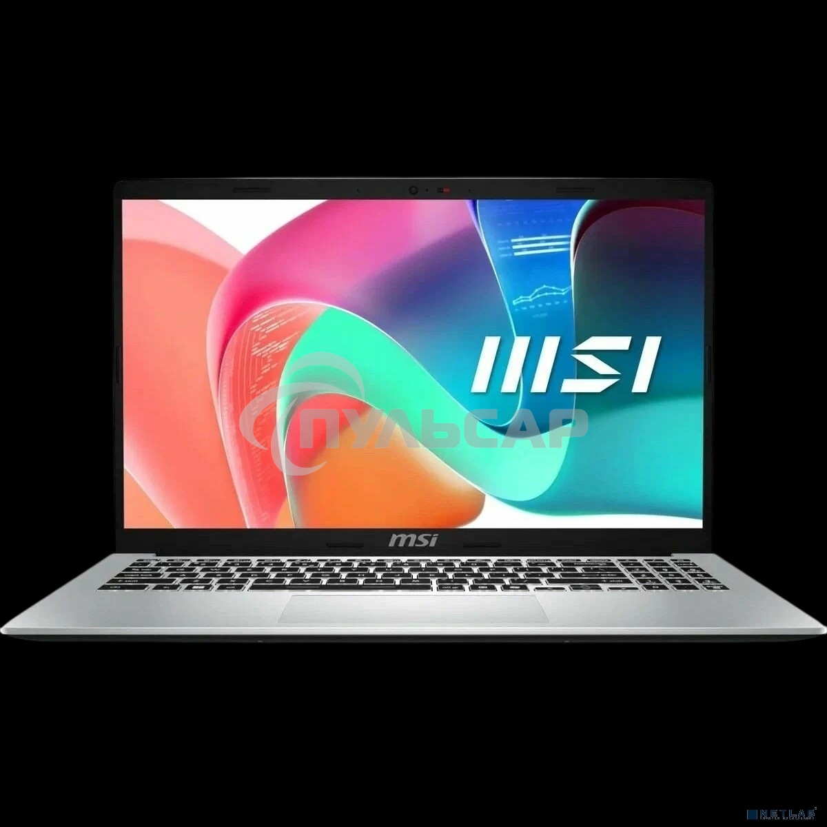 Ноутбук MSI Modern 15 F1MG-801XRU серебристый Intel Core 5 120U/16Gb/SSD 512Gb/15.6