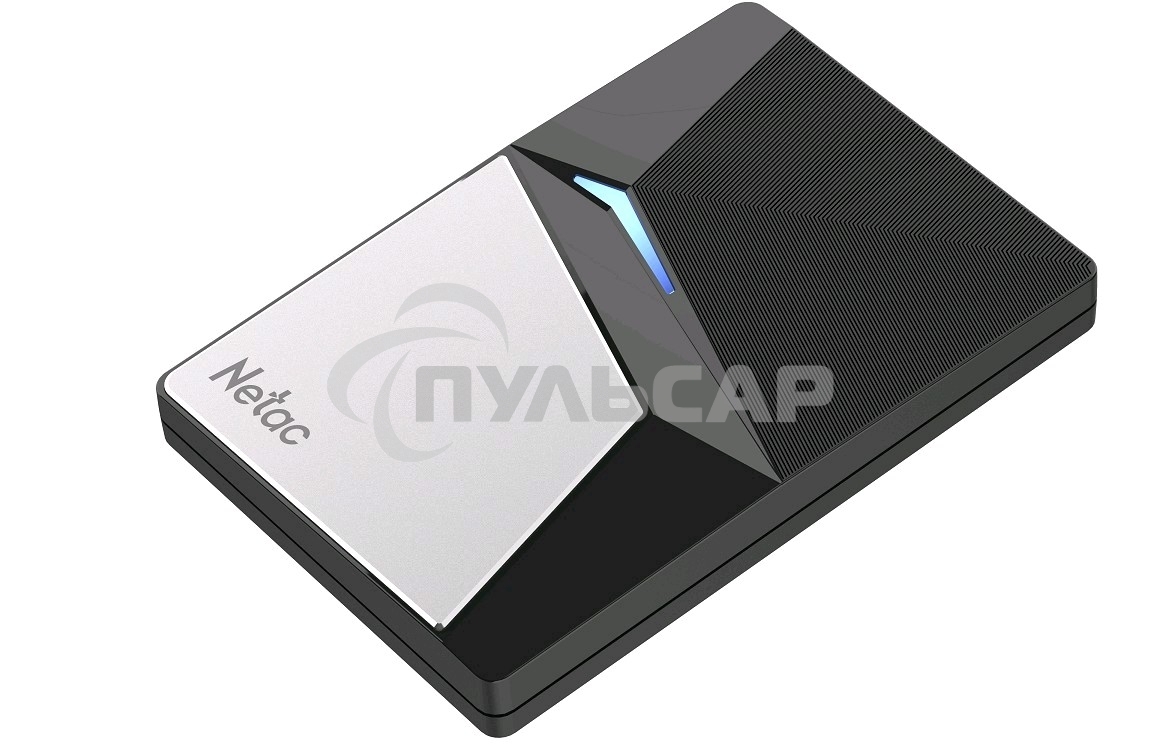Внешний SSD Netac Z7S, 480 GB, USB 3.2 Gen 2 Type-C, R/W 550/480, черный