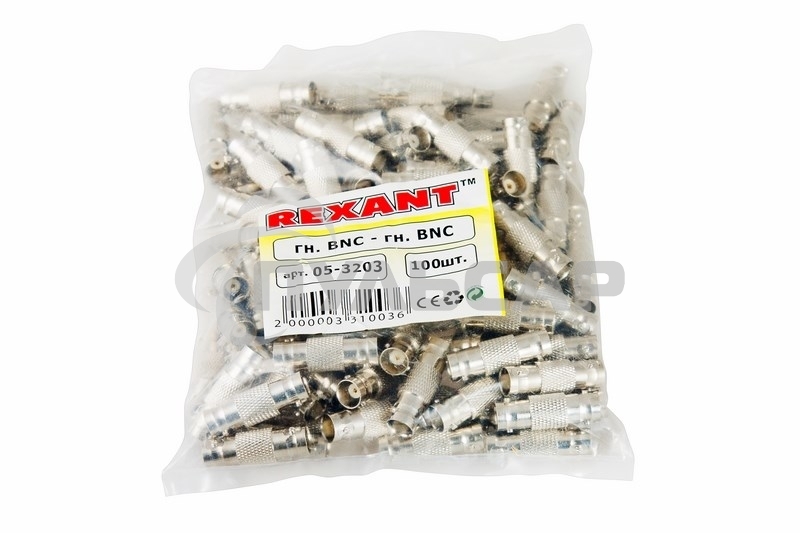 Переход гнездо BNC - гнездо BNC (I-коннектор) Rexant