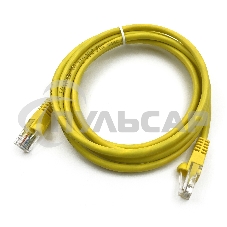 Патч-корд Buro UTP cat5E 2м желтый RJ-45 (m)-RJ-45 (m)