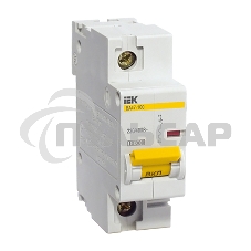 Выключатель автоматический модульный 1п C 25А 10кА ВА47-100 ИЭК MVA40-1-025-C