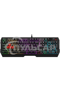 Комплект клавиатура + мышь A4Tech Bloody B1700 клав:черный мышь:черный USB LED (B1700 ( B140N +ES7 + BP-50M))