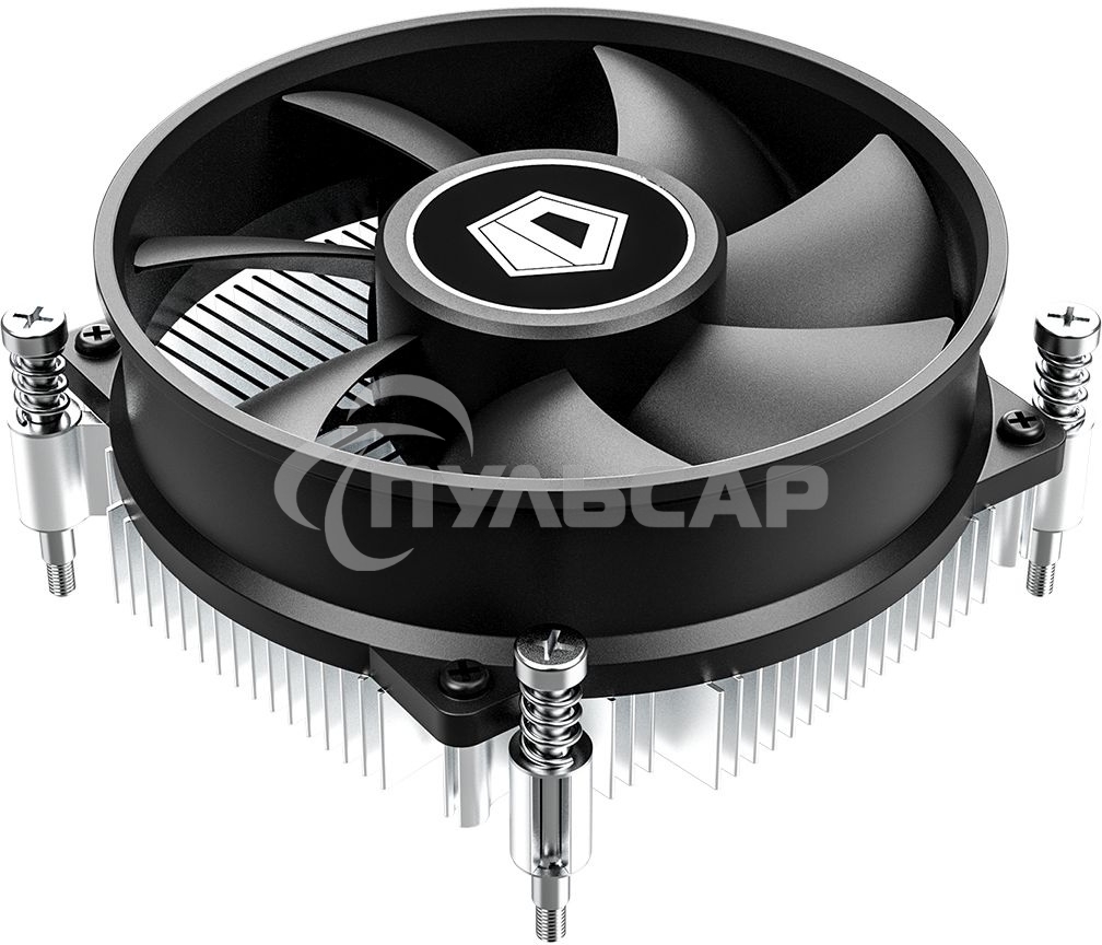 Кулер ID-COOLING DK-17 PWM серебристый/черный 92мм алюминий 2200rpm 26db 4-pin 65W 42мм