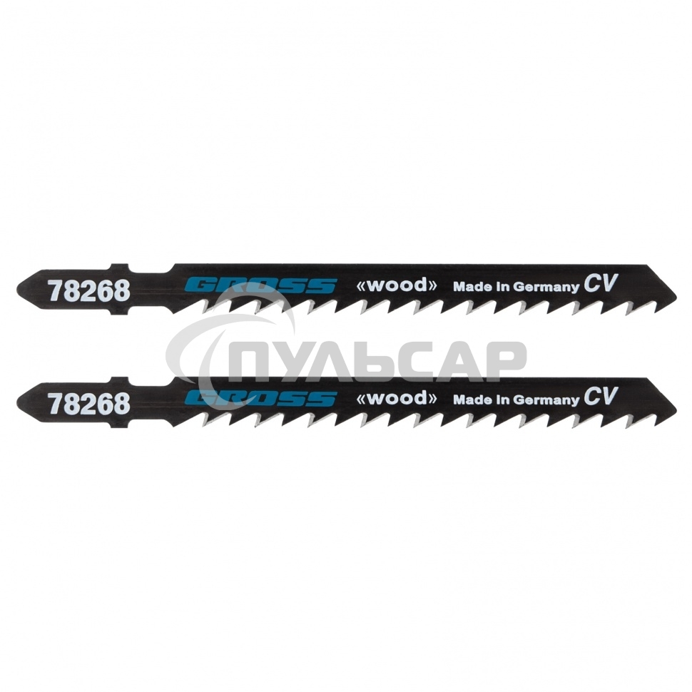 Полотна для электролобзика GROSS по дереву, 2 шт.( 3104 - T144D ) 78268