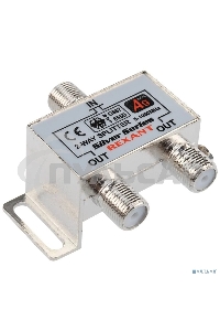 Делитель ТВ х 2 + 3шт. F 