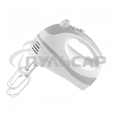 Миксер электрический Galaxy GL 2209, белый, ручной, 300 Вт, 5 скоростей + режим 