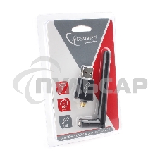 Сетевой двухдиапазонный Wi-Fi USB-адаптер Gembird 600 Мбит, USB, 802.11b/g/n/ac/а