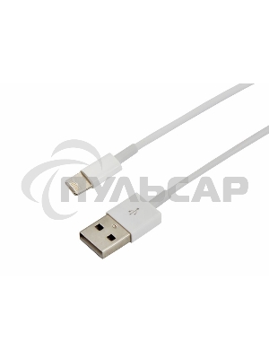 Кабель Rexant (18-0001) USB кабель для iPhone 5/6/7 моделей original copy 1:1 белый 