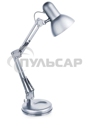 Светильник KD-313 C03 настол. 230В 60Вт E27 серебро Camelion 13641