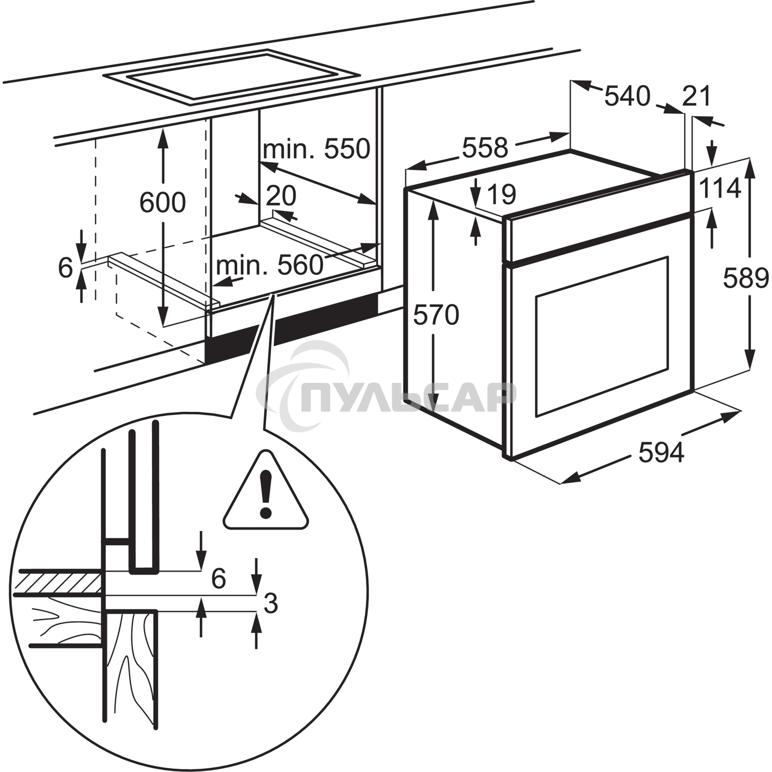 Электрический духовой шкаф Electrolux с кольцевым нагревательным элементом SurroundCook, основной цвет - нержавеющая сталь c Anti Finger Print, утапливаемые переключатели, таймер отключения, отложенный старт, будильник, хромированные направляющие из нержа