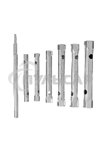 Набор ключей Matrix трубчатых торцевых 7 пр 13719