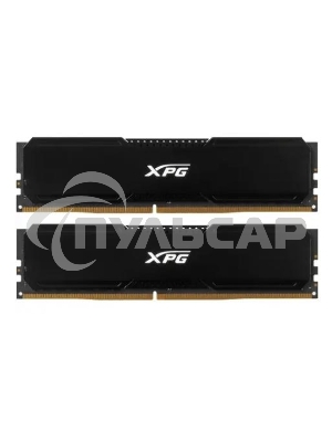 Оперативная память XPG Gaммix D20, DDR4, 16Gb (2x8Gb), 3600MHz, CL18, DIMM, с радиаторами, черный