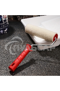 Валик Rexant велюр, ворс 5 мм, ширина ролика 180 мм, Ø 42 мм, бюгель 6 мм