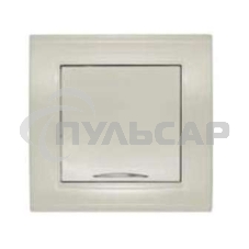 Выключатель 1-кл. СП Бриллиант 10А IP20 с подсветкой сл. кость Universal 7948615 Выключатель 1-кл. СП Бриллиант 10А IP20 с подсветкой сл. кость Universal 7948615