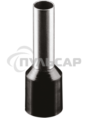 Наконечник-гильза изол. (НШвИ) 6-12 NET-Е6012 черный (уп.100шт) Navigator