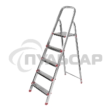 Стремянка металлическая 5 ступенек, усиленный профиль Rexant 12-5055