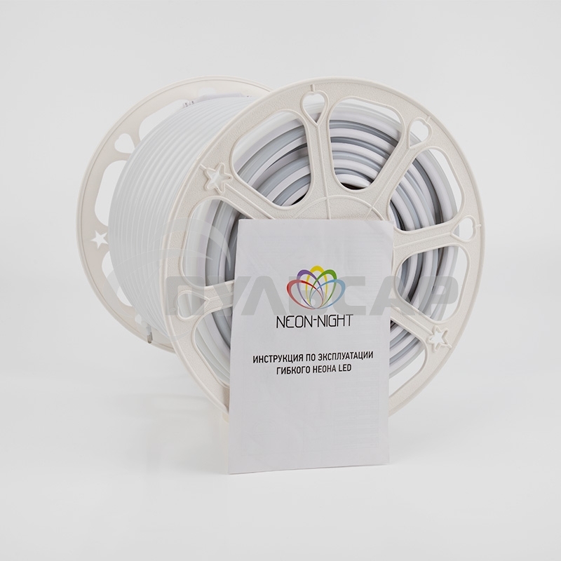 Гибкий неон Neon-night LED SMD, форма – D, 16х16 мм, красный, 144 LED/м, бухта 50 м