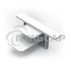 Заглушка для встраиваемого трекового шинопровода Gauss белый