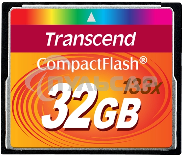Флеш карта CF 32Gb Transcend TS32GCF133 w/o adapter